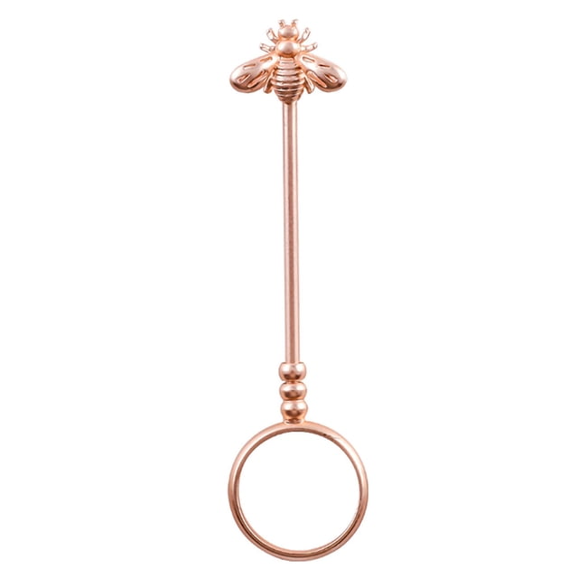 Cateissary Clip Manos Libres Soporte Ajustable Universal Latón Mano Joyero encendedores oro rosa 17 mm Cateissary HA003789-03