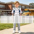 thumbnail image 5 of Child Boys Sweatpants Basic Straight Leg Jogger Pants with Pockets for 3-9 Years Kids Fall Winter Pants Kids Sweatpants Size 5-6 Years, 5 of 9