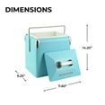 thumbnail image 3 of Permasteel 14-Quart Small Portable Picnic Cooler, 3 of 8