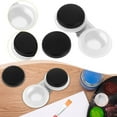 thumbnail image 1 of Vaso de paleta con clip, vaso de cuchara, limpiador de pinceles, suministros de , recipiente portátil con tapa para pintura al óleo para acuarela Doble ranura, 1 of 8
