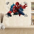 thumbnail image 3 of Gusuhome Kids Wall Decals Sticker Decals for Boys and Kids Room DIY Through-wall Decor Peel and Stick Wall Decal for Party Decoration 16 inches x 24 inches, 3 of 5