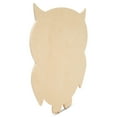 thumbnail image 3 of Wooden Owl Cutout 1/4 inch Pack of 50 Wooden Shapes for Crafts, Classroom Decor, Party Decor, by Woodpeckers., 3 of 8