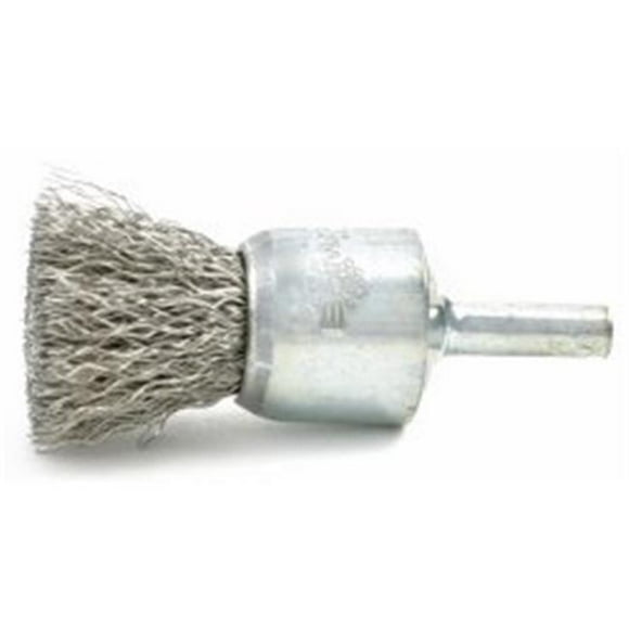 Brush Research BNS606 0.75 in. Solide Brosse d'Extrémité Fil
