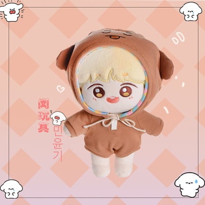 muñeca de peluche kpop bts bt21 ídolo de 20 cm para niños regalo de cumpleaños para novia bts fans jungkook jin suga v