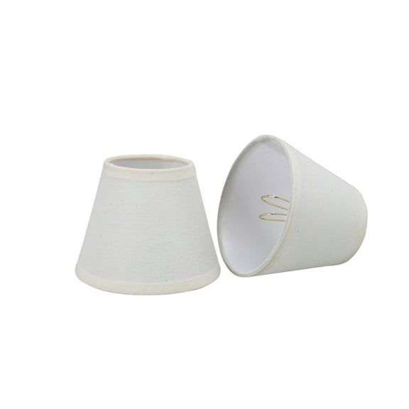 Aspen Creative Corporation 5'' Linen Empire Candelabra Shade (Set of 2)
