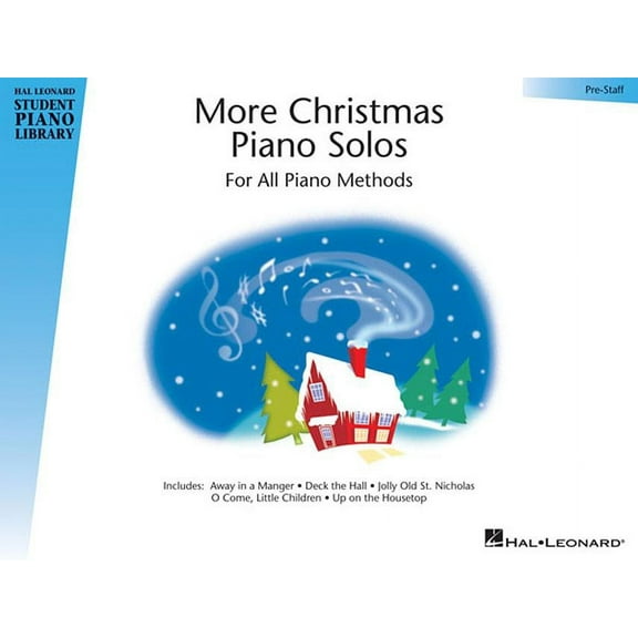 More Christmas Piano Solos - Prestaff Level: Hal Leonard Student Piano Library