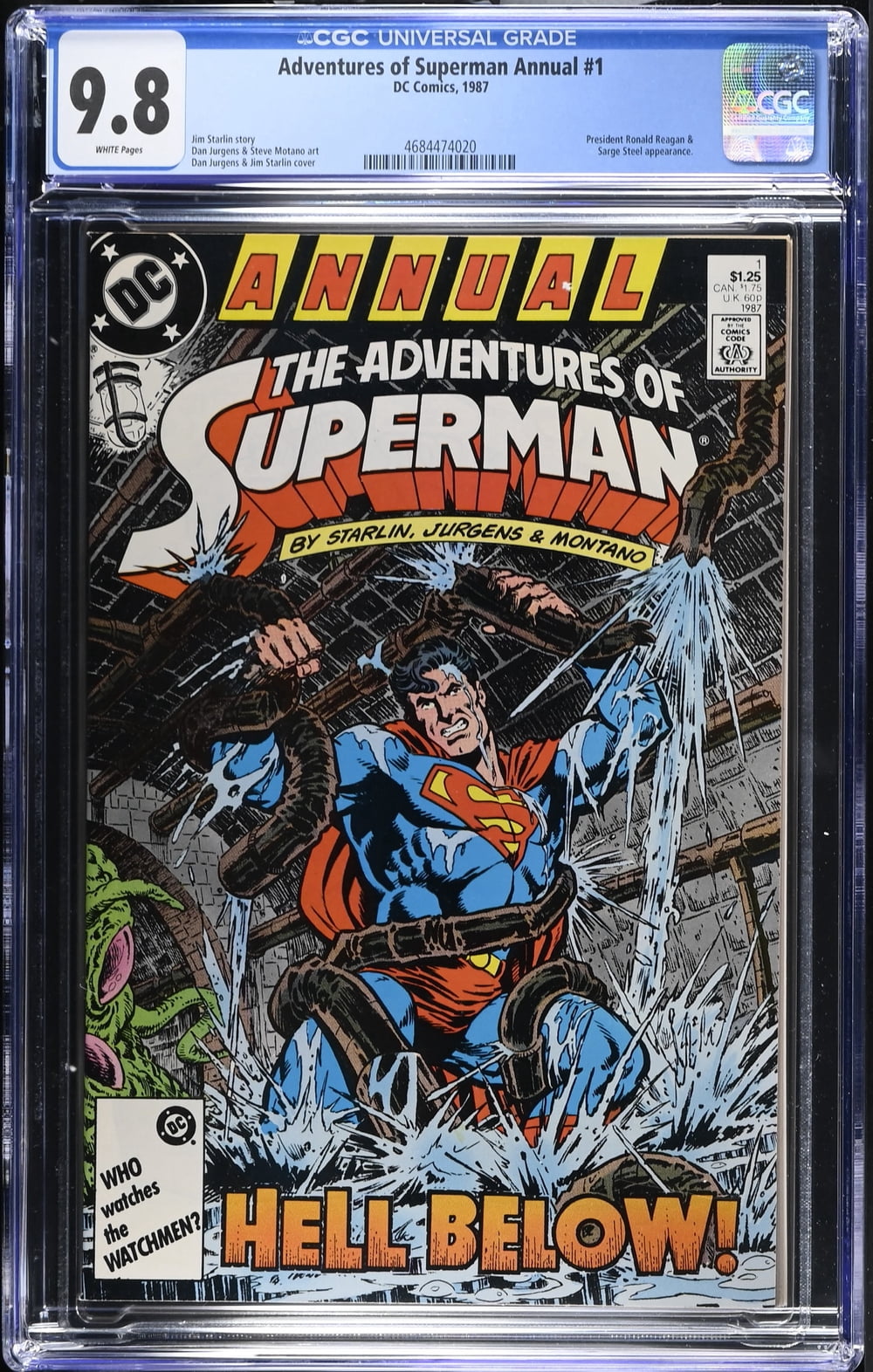 Cover of Adventures of Superman Annual #1