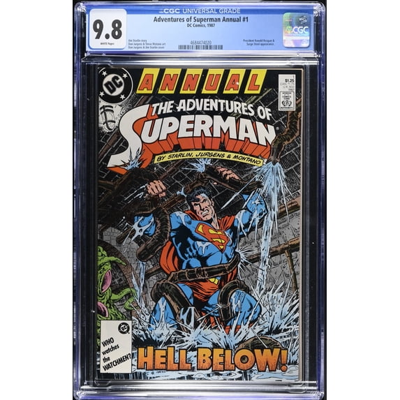 Adventures of Superman Annual #1 - CGC 9.8 Comic Book
