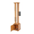 thumbnail image 6 of 72 Pay Floor-Standing Rotating Glasses Storage Display Stand with Wheels & Cabinet Commercial Sunglasses Storage Organizer Eyewear Hanging Rack Wooden Reading Glasses Holder for Retail Shop, 6 of 27