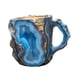thumbnail image 5 of Taza de café, taza de té, regalo navideño, taza de té coleccionable, accesorios para ceremonias azul, 5 of 9