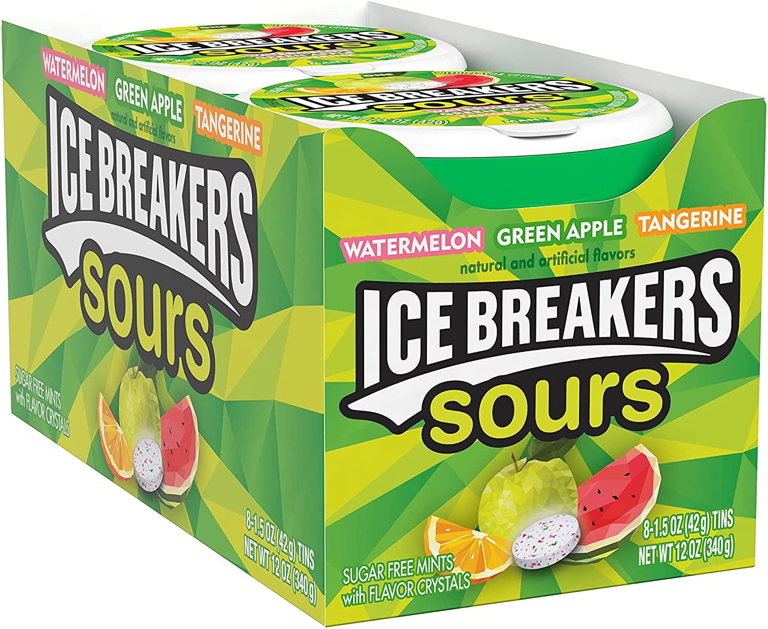 Ice Breaker Sours Fruit Asstd 1.5oz 8ct