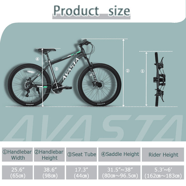 AVASTA AV300 26 inch Mountain Bike with 21-Speed,Aluminum Frame AVASTA AV300 26 inch Mountain Bike with 21-Speed,Aluminum Frame