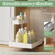thumbnail image 5 of Cajones Organizador Bajo Fregadero, 2 Niveles Organizador de Cocina con 3 Rieles Adhesivo, Ajuste de altura en 6 niveles, Adecuado para Cocina Baño. Anchura 32-52 cm Ajustable, 5 of 17
