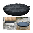 8Ft Pool Cover Above Ground Safety Swimming Pool Covers Waterproof Pool