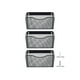 thumbnail image 2 of 3 Pockets Hanging File Holder Organizer Metal Wall Mount Magazine Rack, Black, 2 of 4