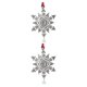 thumbnail image 2 of Wosthever Christmas Tree Alloy Pendant Office Hotel Decoration Xmas Year Festival New Hanging Adorable Apartment Mall Ornament Club SD02 2Conjunto, 2 of 6