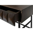 thumbnail image 4 of Pemberly Row Modern 46" Wide 2-Drawer Console Table - Espresso Oak, 4 of 6