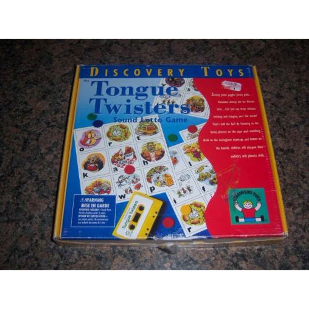 Discovery Toys Tongue Twisters Sound Lotto Game By Discovery Toys Inc