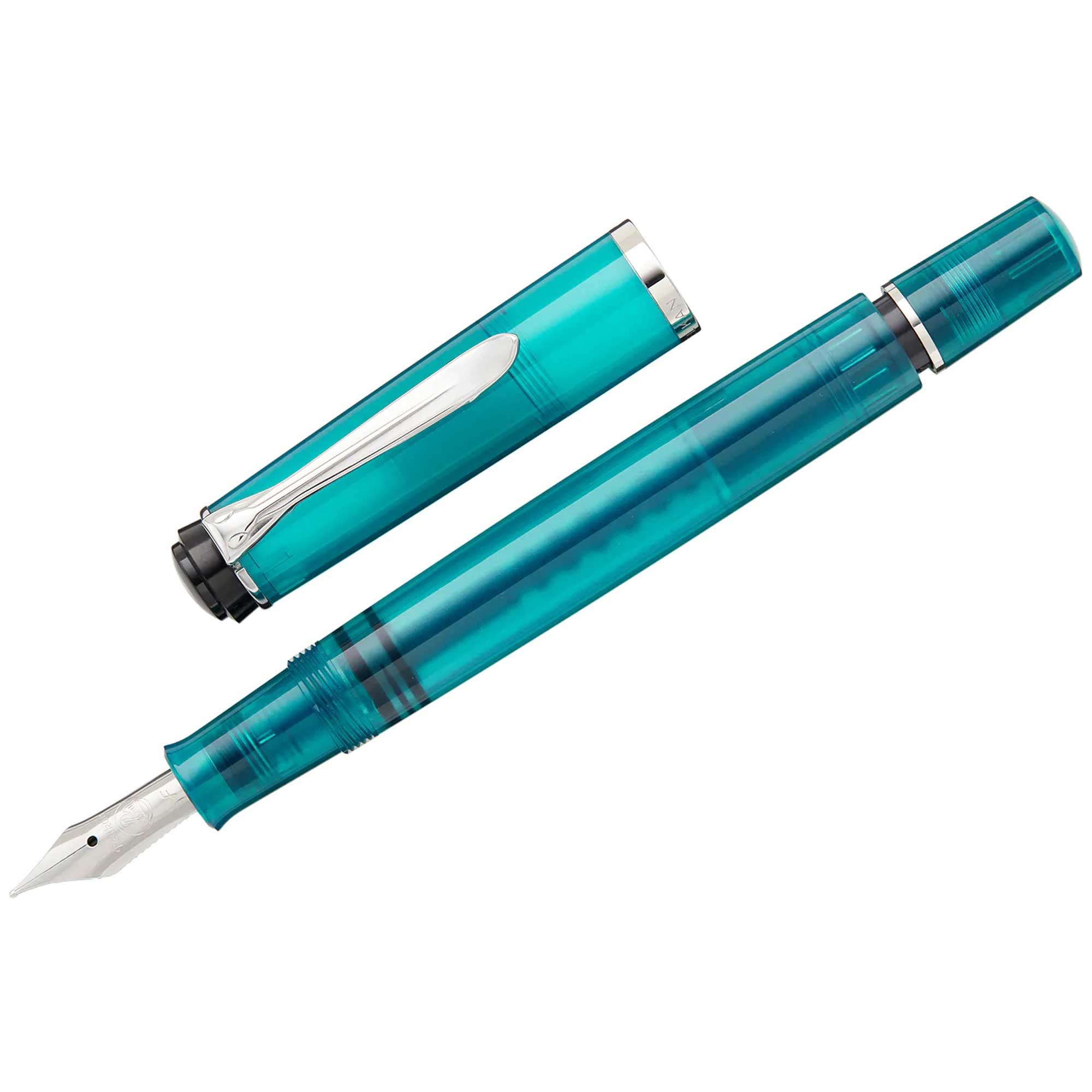 Pelikan 822046 Classic M205 Apatite Resin Fountain Pen, Extra Fine