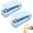 Blue, variant on 2 Pcs Mini Bag Sealer, 2 in 1 Handheld Heat Sealer and Cutter, Portable Cordless Resealer Machine for Plastic Chip Bags Food Storage Snacks (Blue)