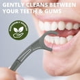 thumbnail image 6 of Plackers Ecochoice Activated Charcoal Recycled Dental Flossers, 90 Count (Pack of 1), 6 of 7