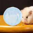 thumbnail image 3 of AURARMLET Clear Sky Blue Hamster Exercise Ball Lightweight Durable Plastic for Small Pets, 3 of 8