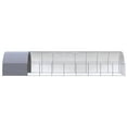 thumbnail image 4 of vidaXL Outdoor Chicken Coop 9.8'x32.8'x6.6' Galvanized Steel, 4 of 7