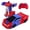 Red, variant on Konijiwa Remote Control Transformer Car with One-Button Deformation and 360° Rotation, Transform Robot RC Car for Kids 4-12 Years Old