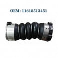thumbnail image 5 of 5 7 Series F10 F07 F02 Turbo Intercooler Pipe Hose 11618513451 Charge Air Intake, 5 of 5