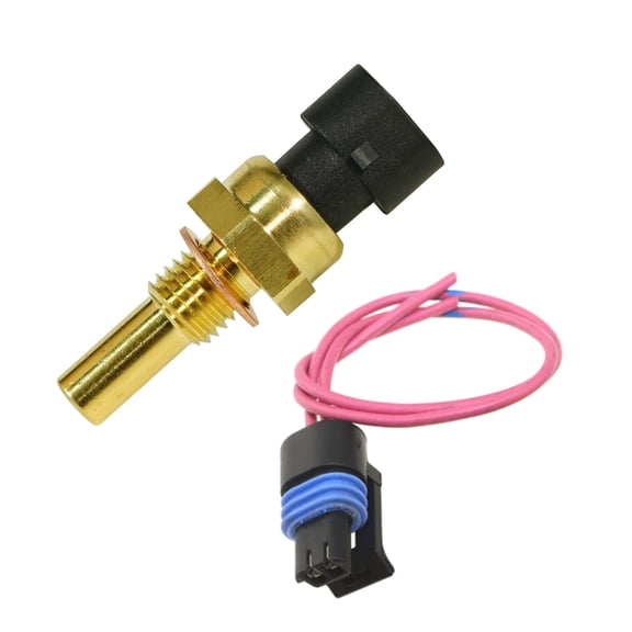 TAPDRA Coolant Temperature Sensor with Pigtail Connector for Chevy Buick Cadillac Vehicles Direct Fit