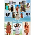 thumbnail image 6 of As Rose Rich Women's Swimsuit Cover Up Lace Beach Dress Bikini Coverup, L, 6 of 9