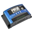 thumbnail image 1 of Solar MPPT 100A 60A 50A 40A 30A Char Controller Dual USB LCD Display 12V 24V Solar Cell Panel Charr Regulator With Load ,Simple and Convenient to Set, 1 of 6