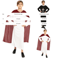 thumbnail image 3 of EnJoCho Kids Role Play Long Robe with Head Scarf Biblical Nativit𝗒 𝖲hepherd Wise Man Dress Up Outfit for Boys Girls Christmas Pageant Performance, 3 of 8