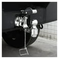 thumbnail image 3 of Pintle Hook Chrome Hitch Towing Heavy Duty 5 TON Car Towbar RV Parts Camper Caravan Motorhome Accessories ,RV Tool, 3 of 6