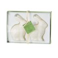 thumbnail image 5 of 4.75"H Vance Kitira White Bunny Candle - Set of 2, White ,Scentless, Clean-Burning, Environmental Friendly, 5 of 7
