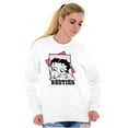 thumbnail image 5 of Betty Boop Pudgy Besties Dog Lover Women Crewneck Sweatshirt Brisco Brands S, 5 of 6