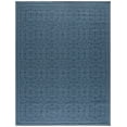 thumbnail image 2 of SAFAVIEH Machine Washable Rug Indoor/Outdoor Bermuda Collection - Bermuda Terrance Geometric Indoor/Outdoor Area Rug, Navy, 8' x 10', 2 of 12