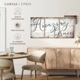 thumbnail image 5 of Elephant Stock Amazing Grace Typography Wall Art - Horizontal Multi Panel Canvas - Living Room Wall Decor - Inspirational And Typography Multi Panel - Black And Brown Decor - 56" x 27", 5 of 8