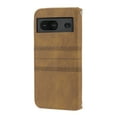 thumbnail image 6 of Feishell Google Pixel 7 Case with Credit Cards Holder, Wallet Magnetic Crossbody Shoulder Strap Flip Stand Purse Premium PU Leather Cover for Google Pixel 7, Brown, 6 of 9