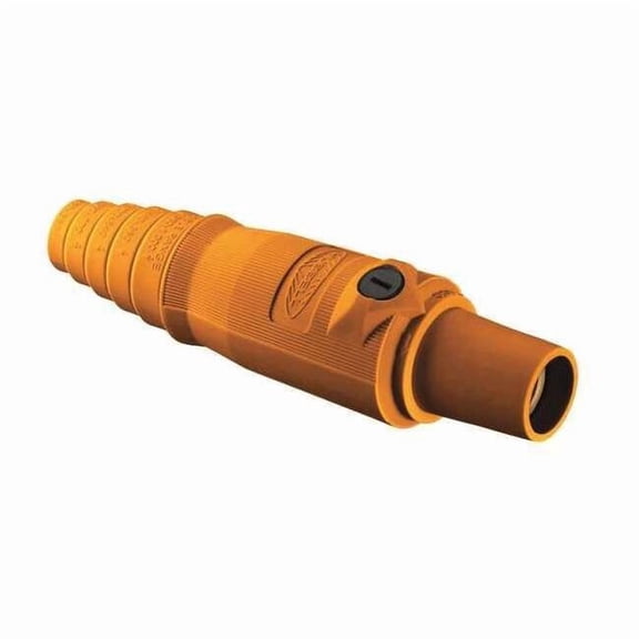 Hubbell Wiring Device-Kellems Connector,3R, 4X, 12,Single Pin,Ornge HBL300FO