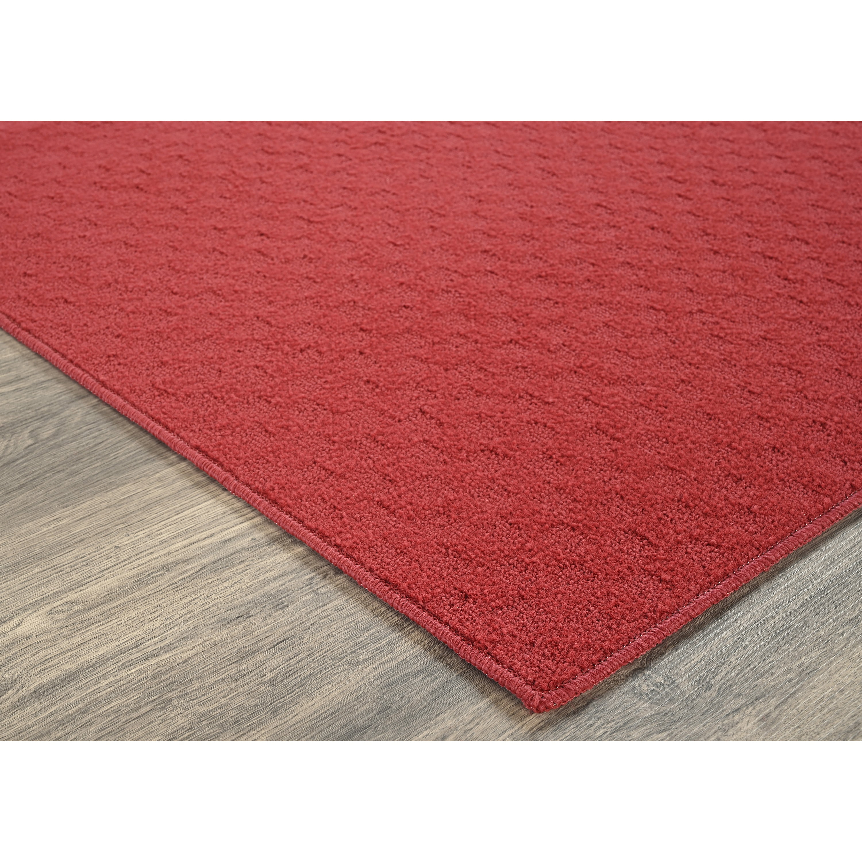 Garland Rug Medallion Chili Red Indoor Runner Rug, 3' x 8'