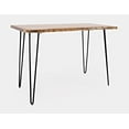 thumbnail image 3 of Nature's Edge 52'' Modern Solid Wood Live Edge Counter Height Dining Table, 3 of 6