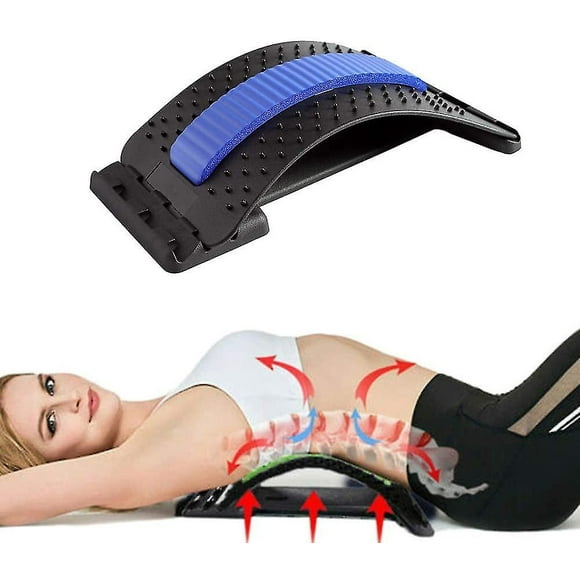 Back Stretcher Back Stretcher Back Stretcher, For Lower And Upper Lumbar Spine Back Pain Relief Mass--