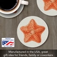 thumbnail image 4 of Thirstystone Starfish Dream Single Round Absorbent Stone Coaster Create Your Own Set, 4 of 7