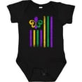thumbnail image 3 of Inktastic Mardi Gras Flag 2 Boys or Girls Baby Bodysuit, 3 of 5