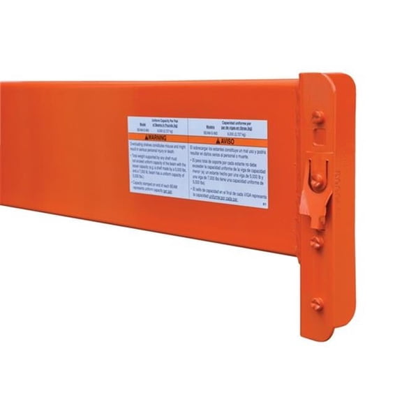 Vestil BEAM-S-960 Pallet Racking Step Beam- 9 ft. - 6000 lbs
