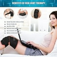 thumbnail image 2 of 660nm&850nm LED Infrared Light  Pad for Knee Elbow Shoulder, Wearable Wrap Belt with 6 Modes & Pulse & Timer, 2 of 6