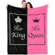 thumbnail image 1 of LHSHID Wedding Gifts for Couples Wife Anniversary Blanket Flannel Soft and Comfortable Anti static Bed Sofa Blanket 30x40in, 1 of 6