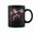 Black, variant on Christmas Santa Football Kick Xmas Soccer Boys Kid Youth Coffee Mugs