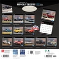 thumbnail image 2 of American Muscle Trucks OFFICIAL | 2026 12x24" Square Wall Calendar | Plastic-Free, 2 of 9